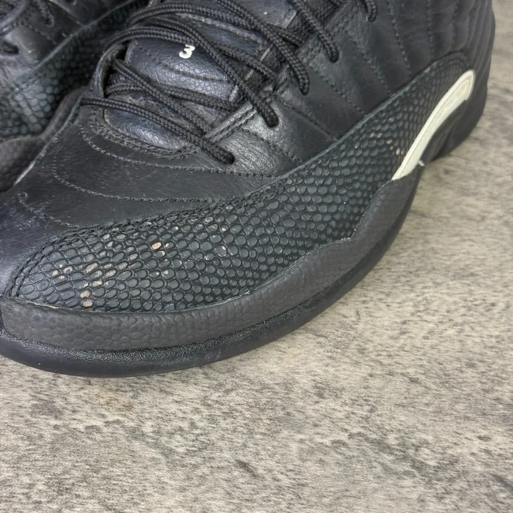 Jordan Air Jordan 12 Retro The Master Men 8 Black White 130690-013